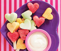 Heart kabobs