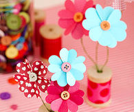 Paper blooms