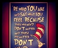 be who you are