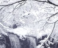 Icy waterfall
