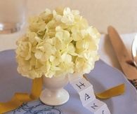 Eggcup place cards