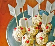 Cupids crispie treats