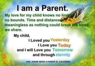 I am a parent