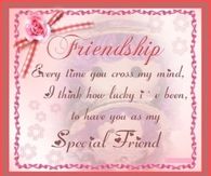My special friend