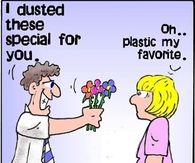 A way to a womans heart is flowers