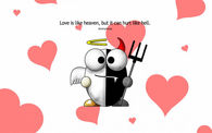 Love is like heaven