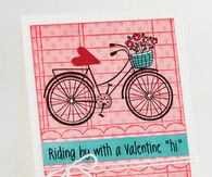 Bicycle valentine card