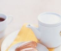 Orange cardamom madeleines