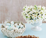 Papier mache nest