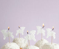 Lamb motif candles