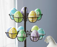 Pretty patterned easter eggs