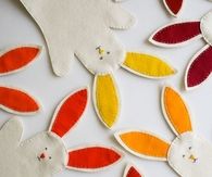 Bunny hand puppets