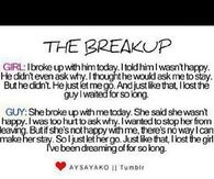 The breakup