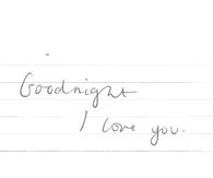 Goodnight i love you