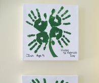 Four print clover