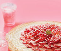 Be my valentine strawberry tart