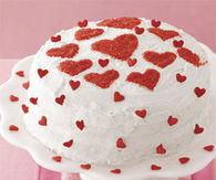 Cupids layer cake