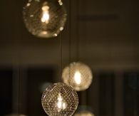 Hanging bulb lights