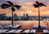 Pool at Marina Bay Sands, Sinapore