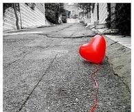 Lost heart balloon