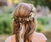 Wedding day garland