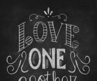 Love one another