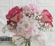 Vintage pastel jars