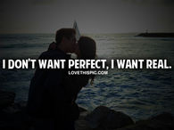 I Don't Want Perfect