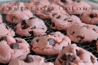 Strawberry Chocolate Chip Cookies