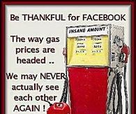 Thankful for Facebook