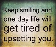 Keep smiling