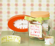 I love you notes jar