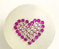 Heart knob