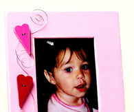 Cute heart frame