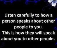 listen carefully