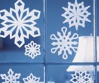Paper snowflakes