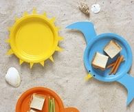 Wave ware picnic plates