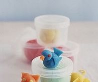 Colorful clay