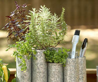 Steel pillars of Herbs