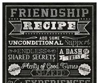Friendship recipe