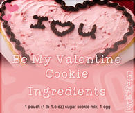 Be My Valentine Cookie