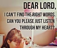 Listen through my heart