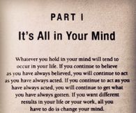 Its all in your mind