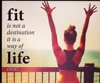 Fit is not a destination