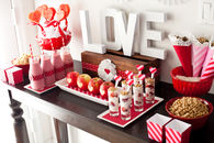 Kids Valentine's Day Party Table