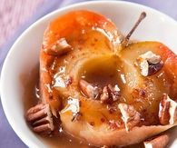 Spiced caramel apples