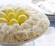 Eggs and carnations