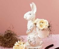 Bunny floral arrangement
