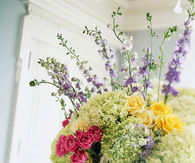 Spring flower centerpiece