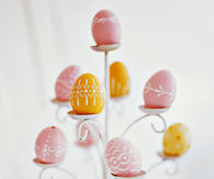 Candle holder egg tree